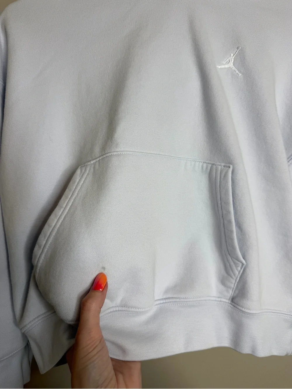 Jordan Big Girls Brooklyn Hoodie & Cargo Pants Light Blue Size 12